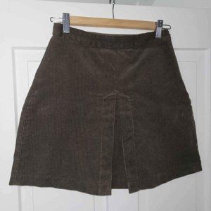 Corduroy Mini Skirt, Like New!